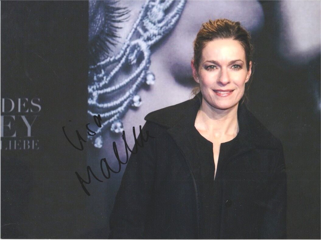 Autogramm Schauspieler | Lisa MARTINEK | 2017 Foto (Portrait Color XL) 
