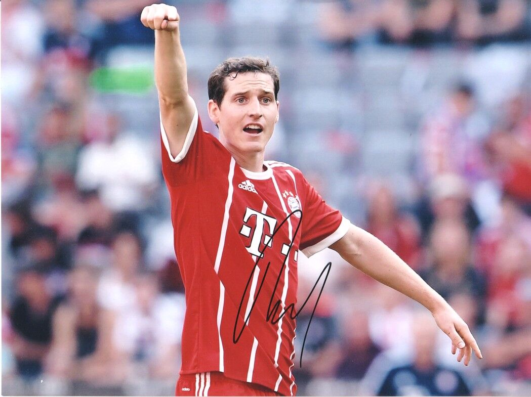 Autogramm Fussball | FC Bayern München | 2017 Foto | Sebastian RUDY (Spielszene Color XL) SuperCup