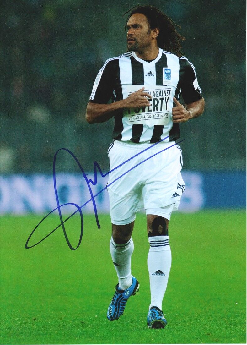 Autogramm Fussball | Frankreich | 2014 Foto | Christian KAREMBEU (Spielszene Color XL) Poverty 1