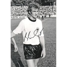 Autogramm Fussball | DFB | 1975 Foto | Rainer BONHOF (Spielszene SW XL) Niederlande