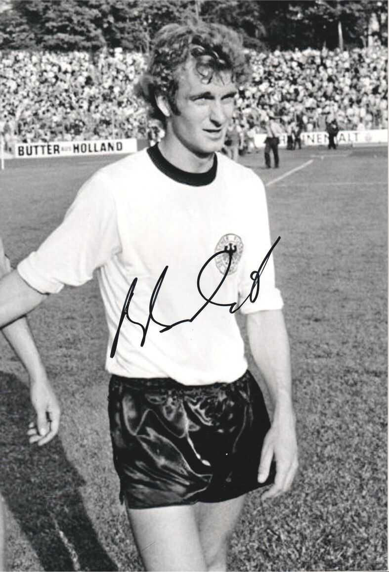 Autogramm Fussball | DFB | 1975 Foto | Rainer BONHOF (Spielszene SW XL) Niederlande