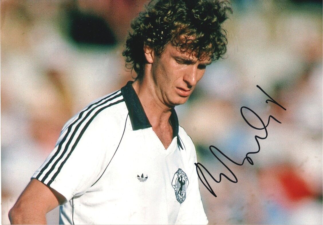 Autogramm Fussball | DFB | 1981 Foto | Rainer BONHOF (Spielszene Color XL) Argentinien