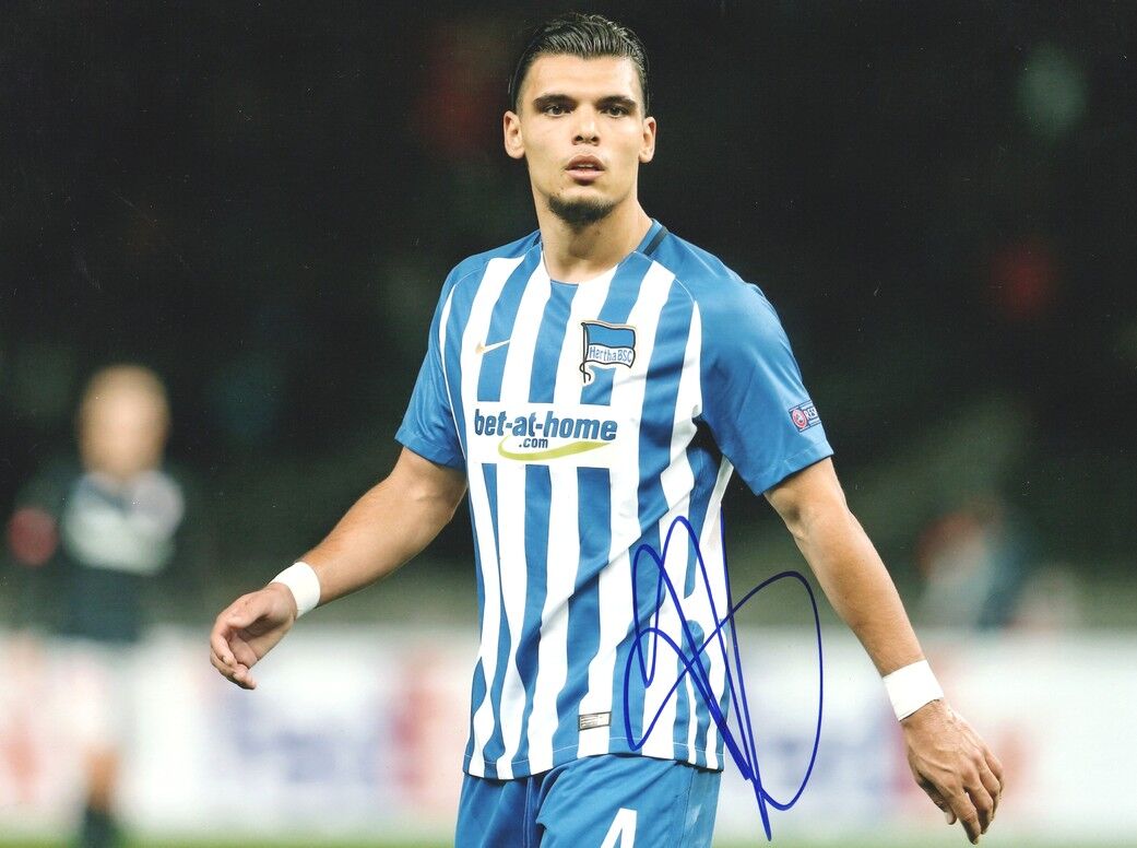Autogramm Fussball | Hertha BSC Berlin | 2017 Foto | Karim REKIK (Spielszene Color XL) Bilbao