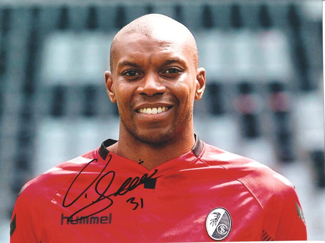 Autogramm Fussball | SC Freiburg | 2017 Foto | Karim GUEDE (Portrait Color XL)