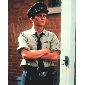 Autogramm Film (USA) | Charlie SCHLATTER | 1989 Foto (Portrait Color XL) "Delinquents"