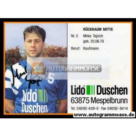 Autogramm Handball | TV Grosswallstadt | 1993 | Mirko TAJZICH