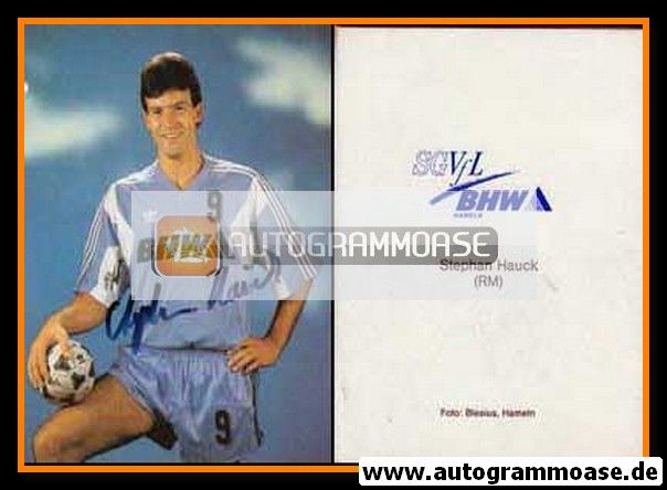 Autogramm Handball | VfL Hameln | 1990er BHW | Stephan HAUCK