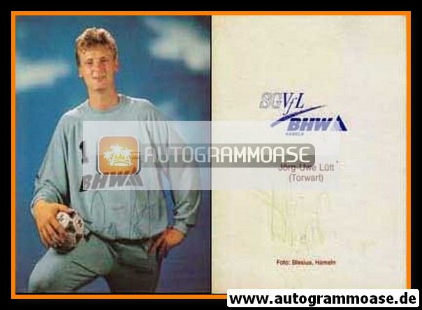 Autogramm Handball | VfL Hameln | 1990er BHW | Jörg-Uwe LÜTT