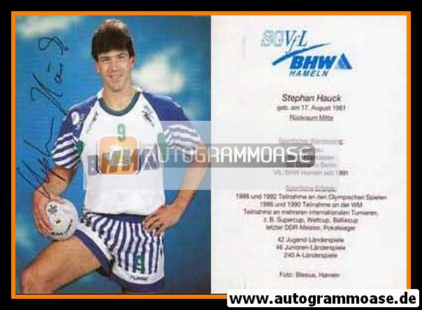 Autogramm Handball | VfL Hameln | 1993 | Stephan HAUCK