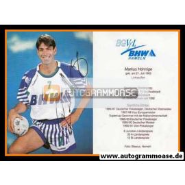 Autogramm Handball | VfL Hameln | 1993 | Markus HÖNNIGE