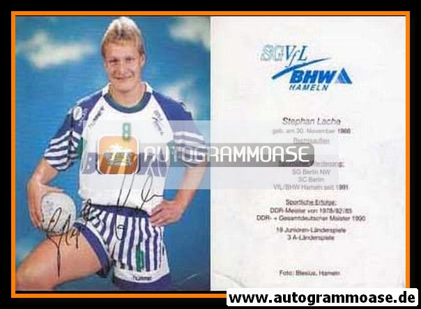 Autogramm Handball | VfL Hameln | 1993 | Stephan LACHE