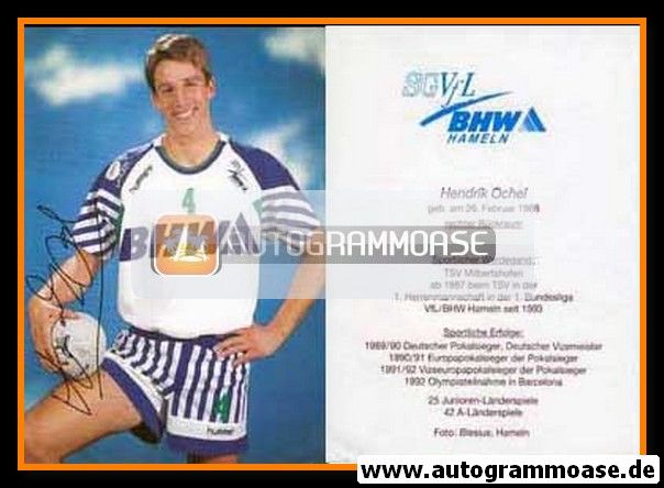 Autogramm Handball | VfL Hameln | 1993 | Hendrik OCHEL