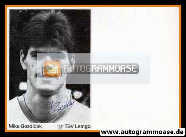 Autogramm Handball | TBV Lemgo | 1980er | Mike BEZDICEK (2)