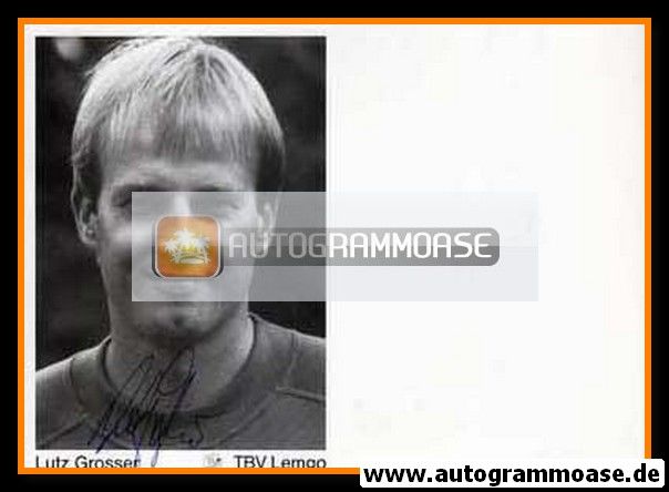 Autogramm Handball | TBV Lemgo | 1980er | Lutz GROSSER (1)