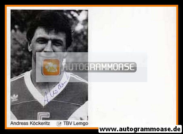 Autogramm Handball | TBV Lemgo | 1980er | Andreas KÖCKERITZ