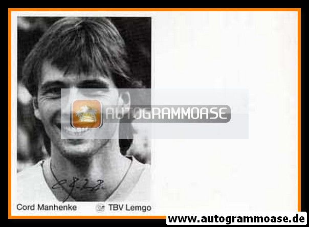 Autogramm Handball | TBV Lemgo | 1980er | Cord MANHENKE
