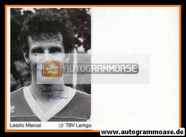 Autogramm Handball | TBV Lemgo | 1980er | Laszlo MAROSI