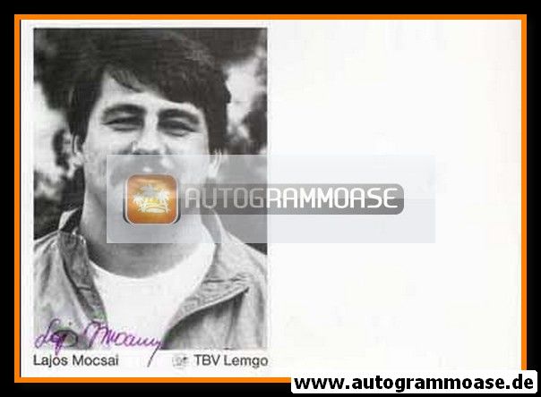 Autogramm Handball | TBV Lemgo | 1980er | Lajos MOCSAI