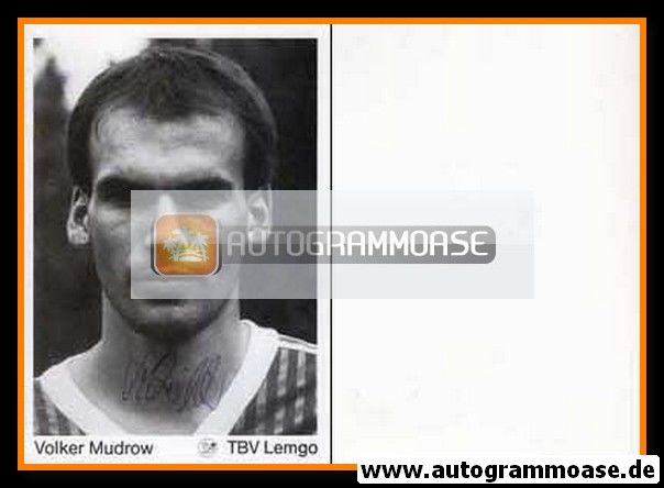 Autogramm Handball | TBV Lemgo | 1980er | Volker MUDROW