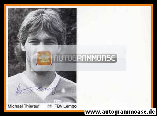 Autogramm Handball | TBV Lemgo | 1980er | Michael THIERAUF