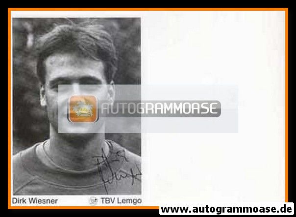 Autogramm Handball | TBV Lemgo | 1980er | Dirk WIESNER