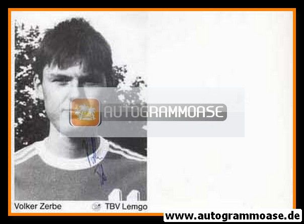 Autogramm Handball | TBV Lemgo | 1980er | Volker ZERBE (1)