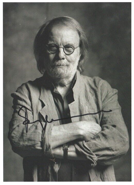 Autogramm Pop (SWE) | Benny ANDERSSON (ABBA) | 2017 (Portrait SW XL) Renck