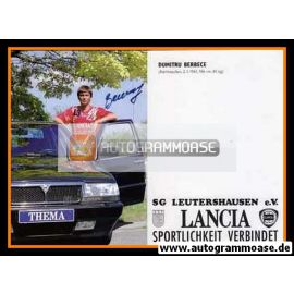 Autogramm Handball | SG Leutershausen | 1990er Lancia | Dumitru BERBECE