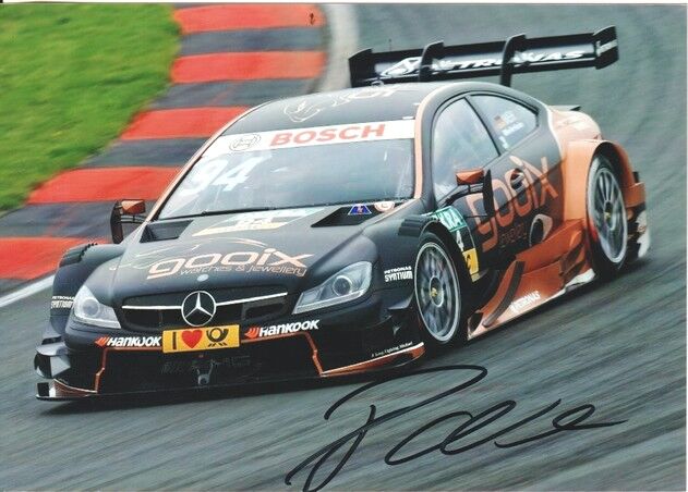 Autogramm Tourenwagen | Pascal WEHRLEIN | 2015 Foto (Rennszene Color) DTM Mercedes