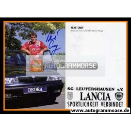 Autogramm Handball | SG Leutershausen | 1990er Lancia | Rene CROY