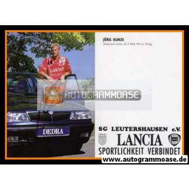 Autogramm Handball | SG Leutershausen | 1990er Lancia | Jörg KUNZE