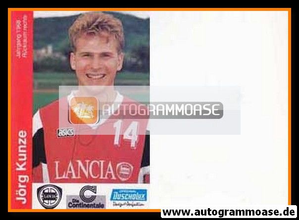 Autogramm Handball | SG Leutershausen | 1990er Mini | Jörg KUNZE