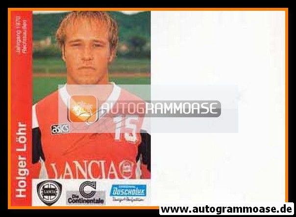 Autogramm Handball | SG Leutershausen | 1990er Mini | Holger LÖHR