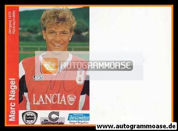 Autogramm Handball | SG Leutershausen | 1990er Mini | Marc NAGEL