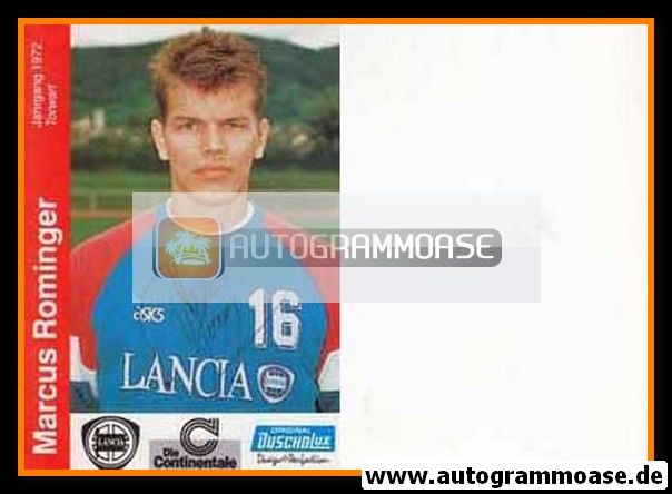 Autogramm Handball | SG Leutershausen | 1990er Mini | Marcus ROMINGER