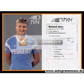 Autogramm Handball | TV Niederwürzbach | 1989 | Roland JANN