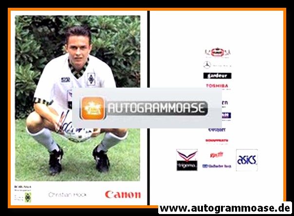 Autogramm Fussball | Borussia M&ouml;nchengladbach | 1992 Canon | Christian HOCK