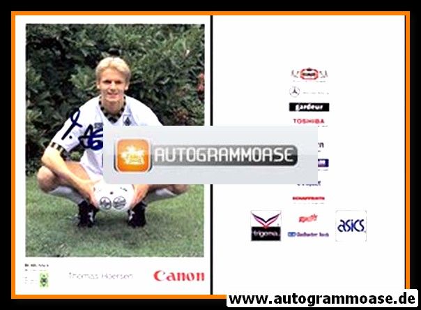 Autogramm Fussball | Borussia M&ouml;nchengladbach | 1992 Canon | Thomas HOERSEN