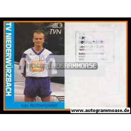 Autogramm Handball | TV Niederwürzbach | 1990er Peugeot | Kay ROTHENPIELER
