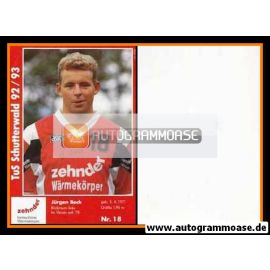 Autogramm Handball | TuS Schutterwald | 1992 | Jürgen BECK