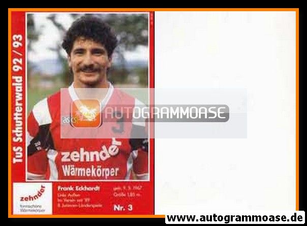 Autogramm Handball | TuS Schutterwald | 1992 | Frank ECKHARDT