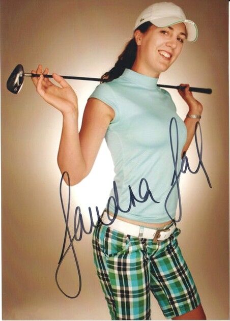 Autogramm Golf | Sandra GAL | 2000er Foto (Portrait Color XM) SEXY