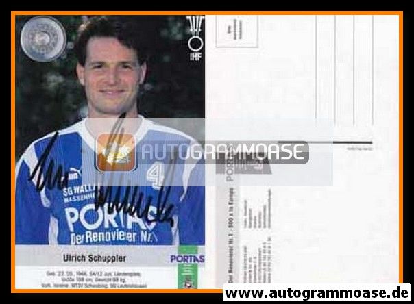 Autogramm Handball | SG Wallau/Massenheim | 1992 | Ulrich SCHUPPLER