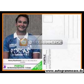Autogramm Handball | SG Wallau/Massenheim | 1990er Portas blau | Henry KAUFMANN