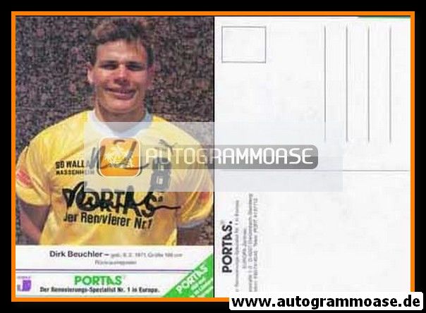 Autogramm Handball | SG Wallau/Massenheim | 1990er Portas gelb | Dirk BEUCHLER