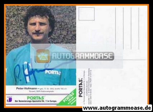 Autogramm Handball | SG Wallau/Massenheim | 1990er Portas gelb | Peter HOFMANN