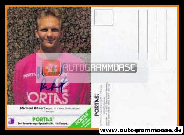 Autogramm Handball | SG Wallau/Massenheim | 1990er Portas gelb | Michael RITSERT