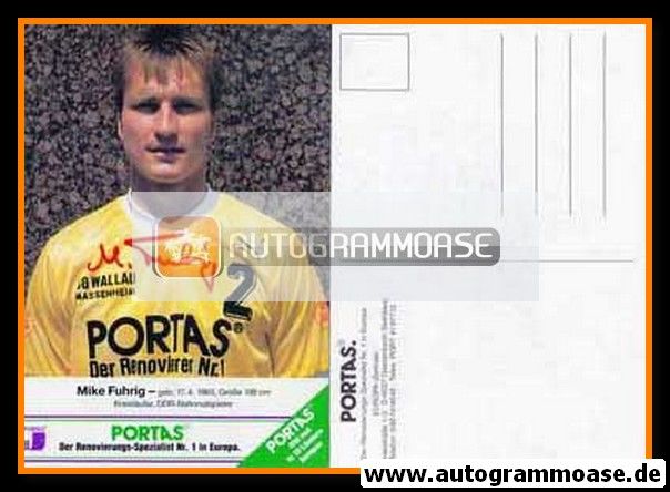 Autogramm Handball | SG Wallau/Massenheim | 1990er Portas gelb | Mike FUHRIG