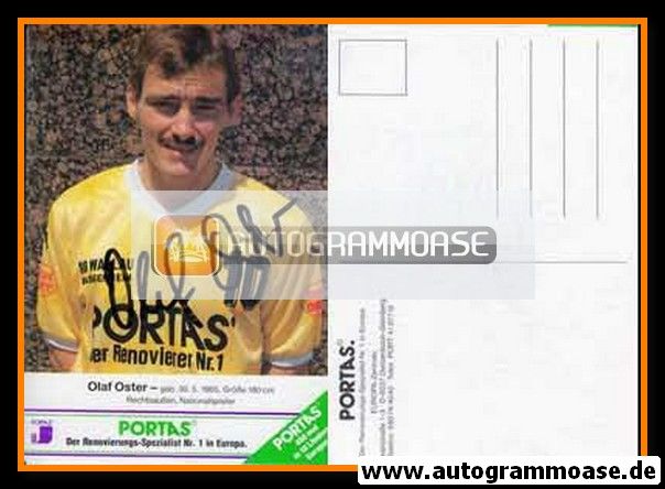 Autogramm Handball | SG Wallau/Massenheim | 1990er Portas gelb | Olaf OSTER