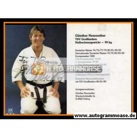 Autogramm Ringen | Günther NEUREUTHER | 1980er (TSV Grosshadern)